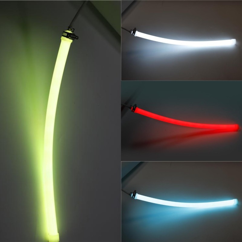D40mm Round Silicone Neon LED Light 360° Uniform Glow Flexible Neon Strip 