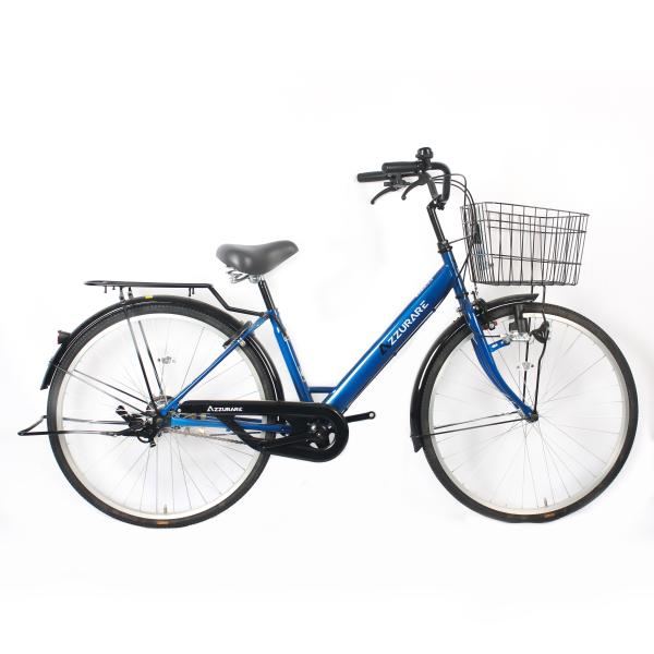 Pedal comum de 26 polegadas Ciclo feminino Shimano Retro Bike com cesta