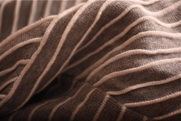 Ladies Cool Fashion Sweaters Irregular Stripes fashion and casual