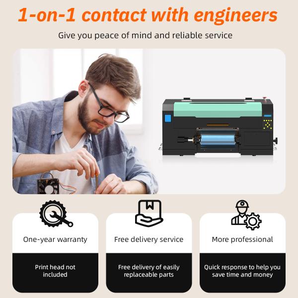 UV DTF Printer 13 A3+ Dual XP600 2-in-1