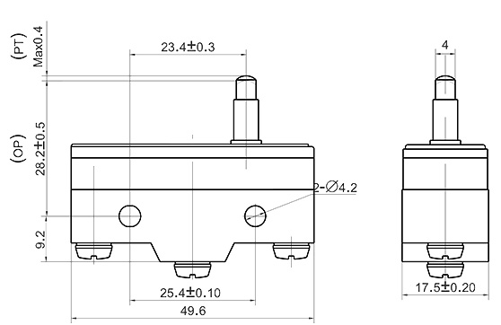 Microswitch LXW-515C