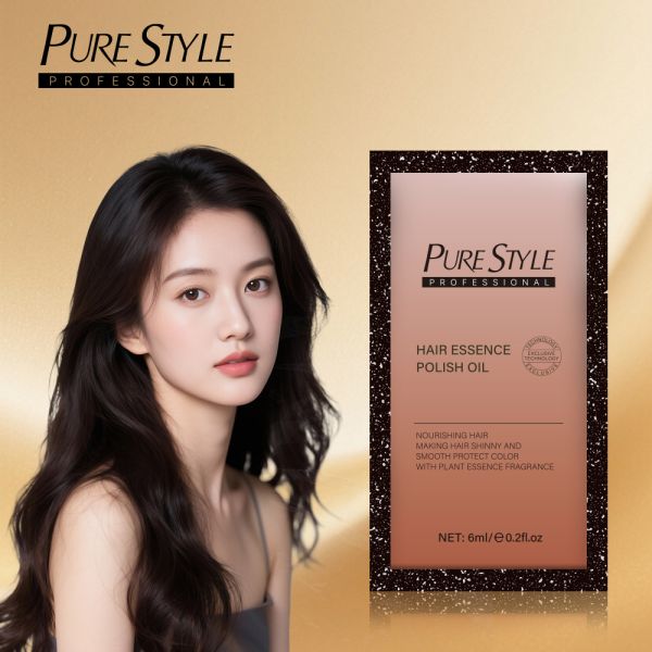 Purestyle 6ml Nourishing Hair Essence Polish Oil Fast-Absorbing Hair Oil for Ultimate Shine & Repair with Long-Lasting Fragrance