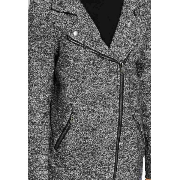 Women Zipper Short Jacket