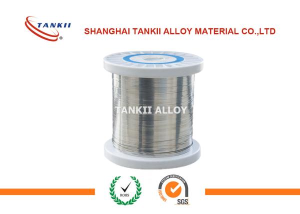 Silver Colour Flat Heat Resistant Flat Wire Bare Type 0cr13al4 Fecral Alloy