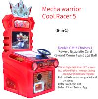 Machine de jeu vidéo arcade de course pour enfants à pièce de 19 pouces