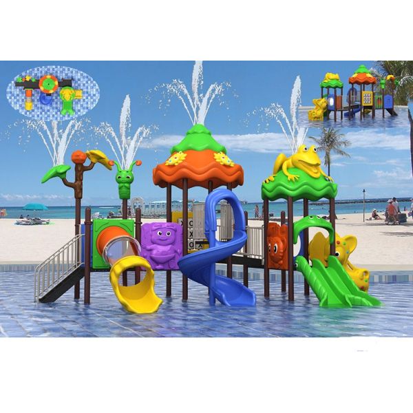 Outdoor 30 People ISO Water Playground Equipment