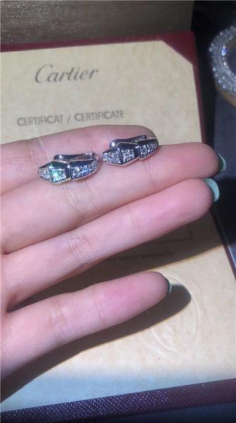 Luxury jewe factory serpenti series earring 18k white gold yellow gold rose gold diamond  Earring B Snake Earrings
