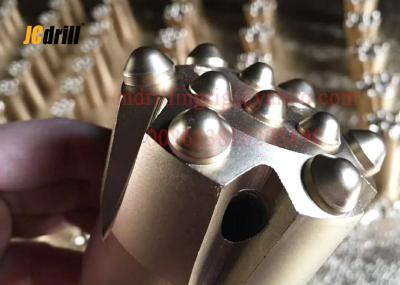 Bocado de broca balístico Center do botão da linha da gota para a perfuração de rocha, 76mm 89mm 102mm