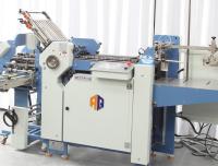 a cruz da paralela da largura de 480mm dobra a máquina de dobramento de papel com as 4 placas da curvatura