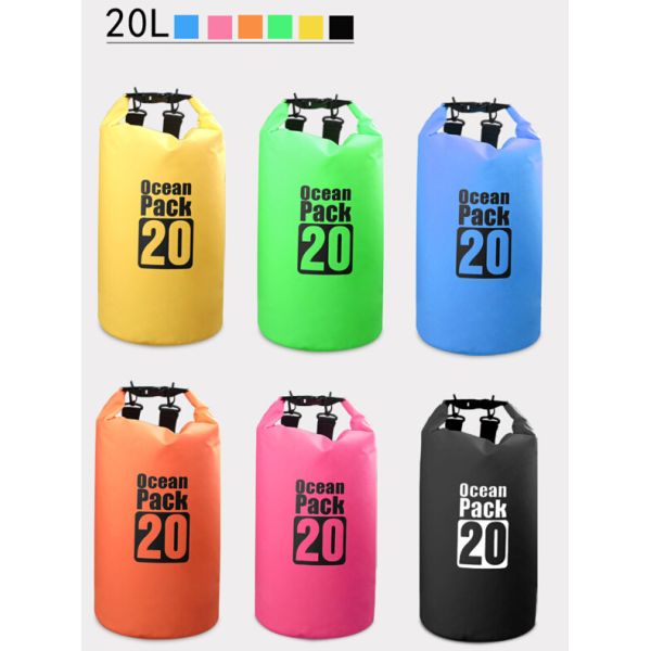 Outdoor 10L Dry Backpack Waterproof 20l Dry Bag Backpack 500D PVC