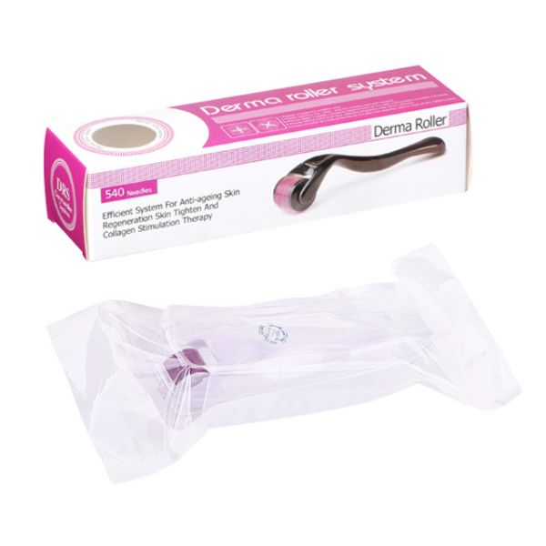 NO Plugs Type Medical Grade DRS540 Microneedle Derma Roller for Skin Care Routine