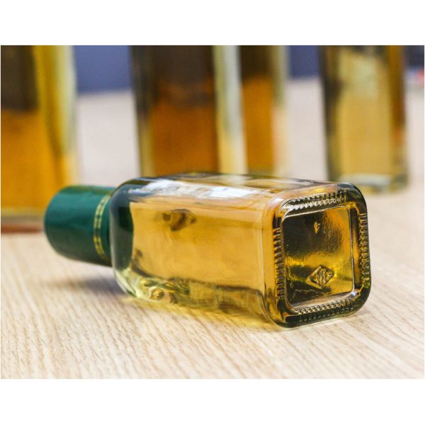 стеклянная бутылка оливкового масла 250мл/500мл/750мл с цветом ясности пылезащитного колпачка