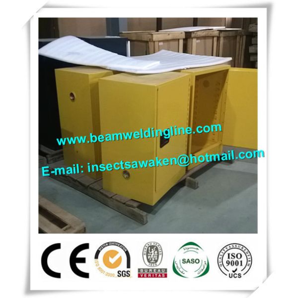 12gal Stainless Steel Fireproof Storage Cabinets / High Safety Cabinets For Flammables