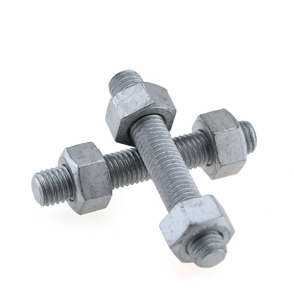 Factory Manufacturers Grade 10.9 M42 High Tensile M56 M66 M76 Stud Bolt And Nut