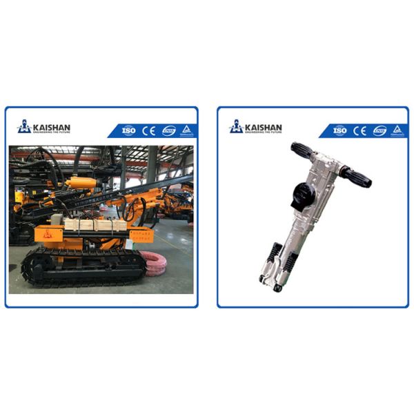 Lubricated LGCY-12/10 Kaishan Air Compressor / Portable Diesel Screw Air Compressor