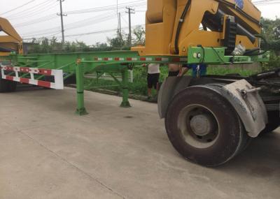 Side Lifter 3 Axles Truck Mounted Crane 20ft 40ft FUWA Brand Tri Axle
