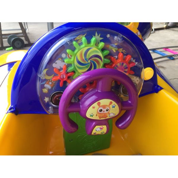 Dreamland operado por monedas para niños trayectoria eléctrica de entretenimiento viajes en tren para el centro de videojuegos interiores