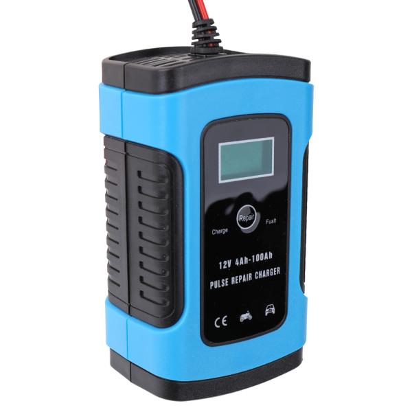 Portable Automotive 12V 6A Lead Acid Battery Chargers with cooling fan