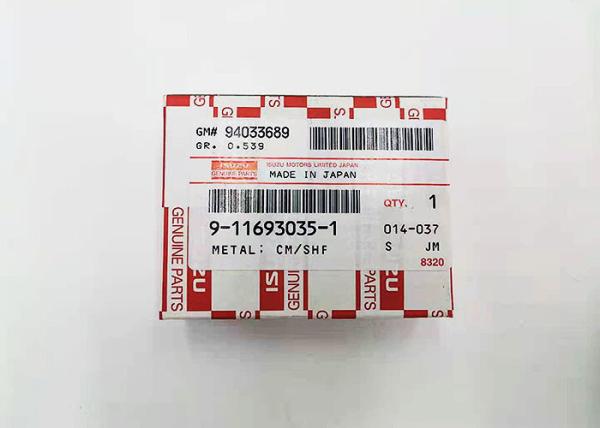 4WBG1 Isuzu Engine Parts 9116930351 crank main bearing For 6BG1 Engine
