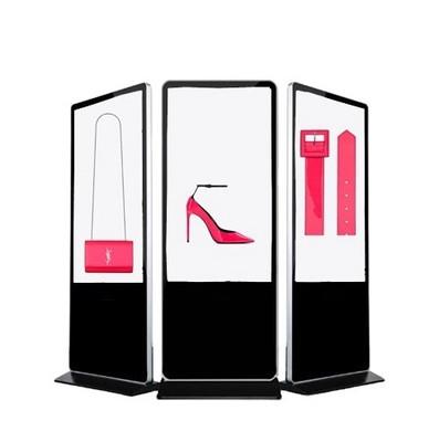4K Interactive Floor Standing Advertising Touch Screen Kiosk 32 Inch to 86 Inch