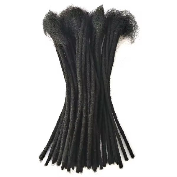 Human Hair Extention Dreadlocks Style with Curly Ends Black Hair Style Dreadlocks