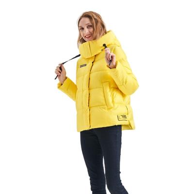 FODARLLOY Ever Fashion Ladies Warm Hooded Cotton-Padded Clothes Slim Long Down Winter Jackets Women Coats