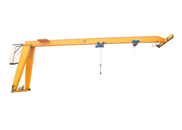 BMH Type Single Girder Semi Portal Crane Electric Hoist 5 Ton IP54 Protection
