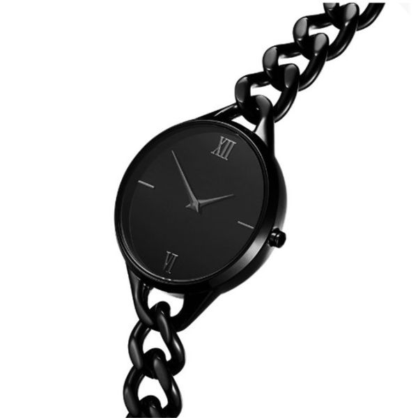 Classic Luxury Ladies Bracelet Watches Stainless Steel Strap Watch