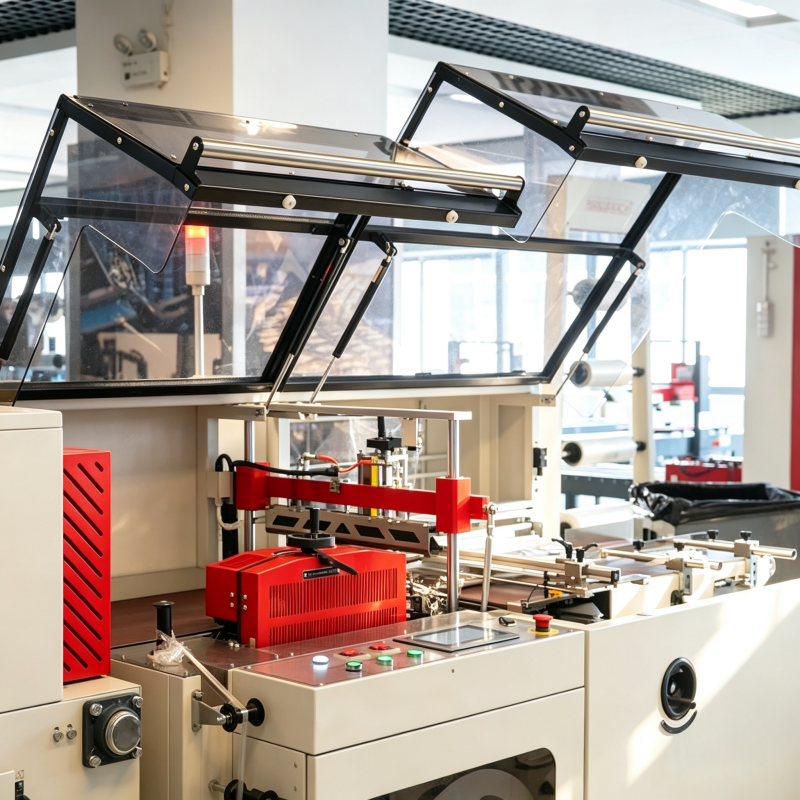 Automatic Heat Shrink Film Machine , Industrial Shrink Wrap Packaging Machine