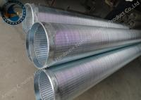 Longitud mecánica de la caída de presión 10-3000m m de Johnson Wedge Wire Screens Low de la fuerza
