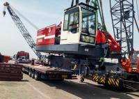 Grúa de correa eslabonada hidráulica de la venta caliente CQUY55B 52 Ton Lattice Boom Crane