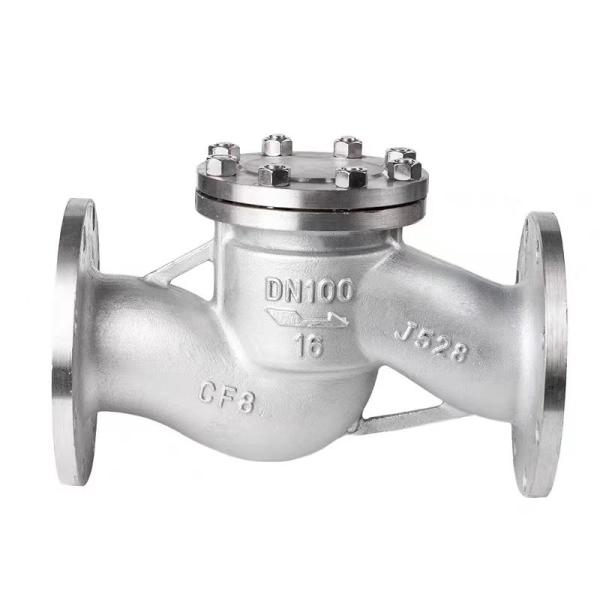 Full Bore Stainless Steel Hard Seal Flanged Lift Check Valve for Normal Temperature