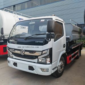 Dongfeng Captain Rhd 5000liter Vacuum Suction Sewage Truck