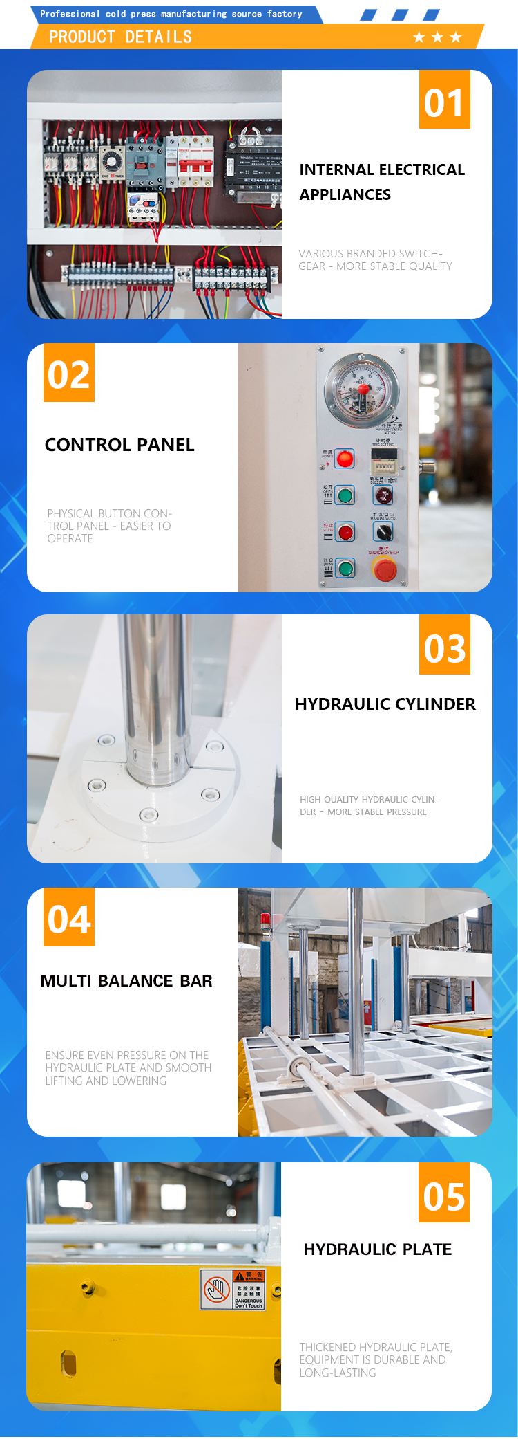 50T 8-Cylinder Cold Press for Curtain Wall Panels Fireproof & Lightweight Aluminum Honeycomb Solutions