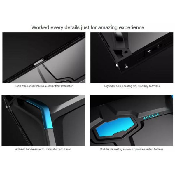 Full Color Front Service LED Display P1.667 HD Fine Pitch SMD 1/32 Scan Nova Control