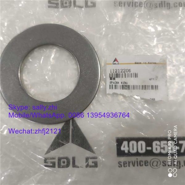 Hot sale spacer ring, 11212206 , excavator spare parts for excavator E6250F for