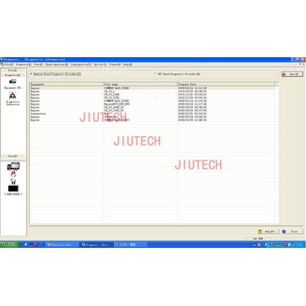 Hino Bowie Truck Excavator Diagnostic Scanner HINO Diagnostic EXplorer With D630 Laptop