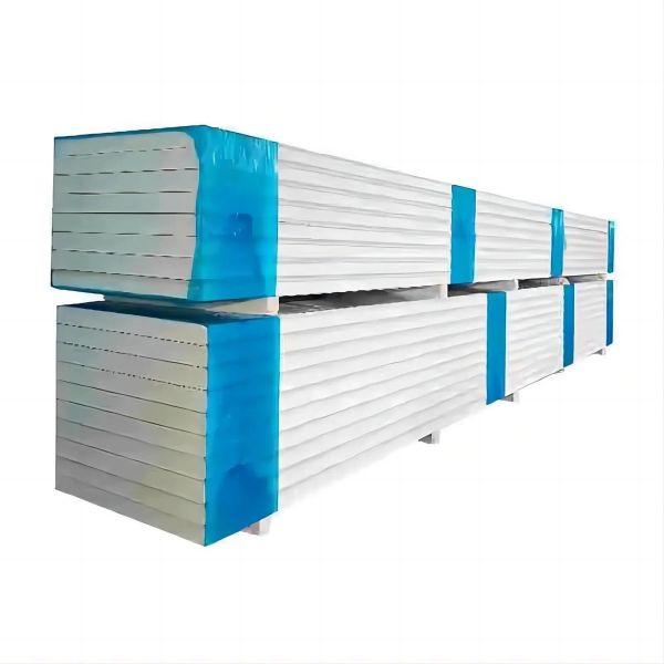 Supply Insulated Roof Sandwich Panels for Modern Design Warehouses Aluminum PU Foam Metal Outdoor Buildings