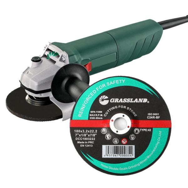 7 180mm X 3.2mm X 22.2mm Stainless Steel Cutting Discs Angle Grinder Using EN 12413
