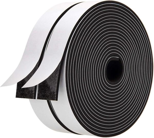 Aggressive Adhesion Black White PE Double Sided Adhesive Tape Hot Melt Pressure Sensitive Adhesives