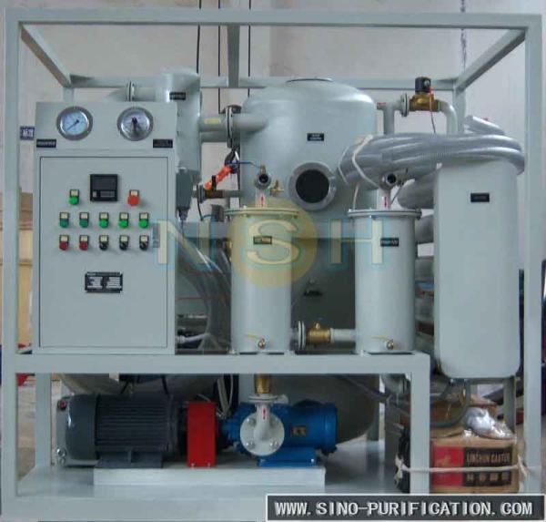 Unidade azul 800-1600KGS da desidratação do vácuo dos sistemas da purificação de óleo/380V 50HZ