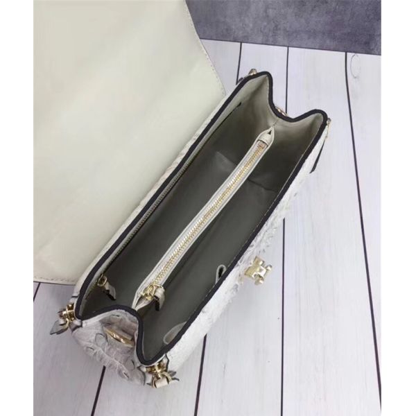 Exotic Genuine Crocodile Skin Woman Orange Purse Authentic Alligator Leather Lady Handbag Female Crossbody Shoulder Bag