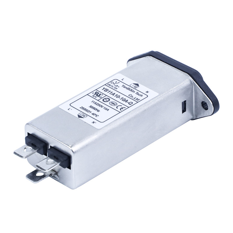 YB11A10-10A-Q IEC Впускный фильтр длинная модель розетки EMI фильтр для анализатора кровяных клеток