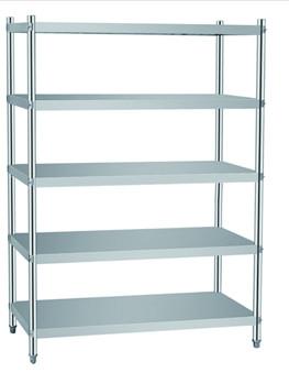 Assemble stainless steel 201 shelf 1600x500x1550mm,four levels thickness:0.7mm