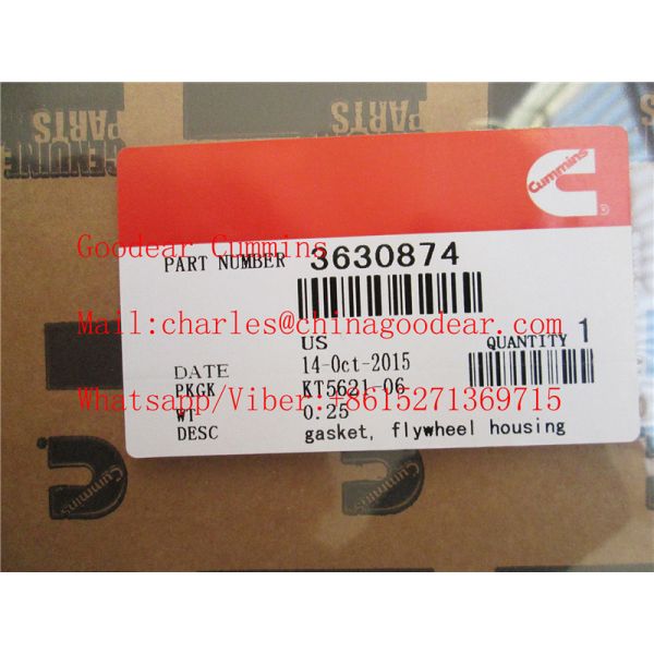Chongqing  k38/k50 diesel engine flywheel housing gasket 3630874