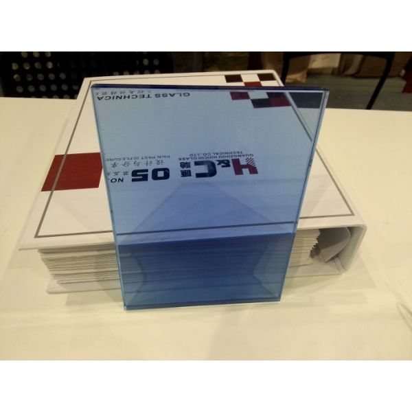 Transparent Blue EVA foil for glass laminating