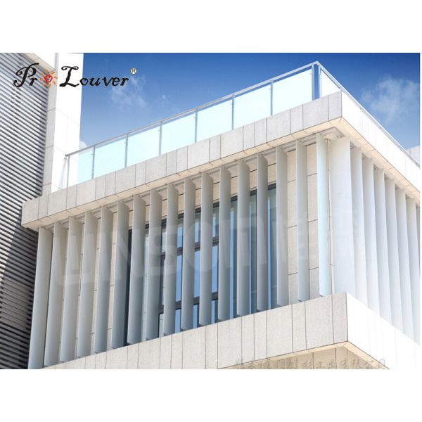 Outdoor Aerofoil Louver Window, Aluminum Window Shutter, Aluminium Louvers