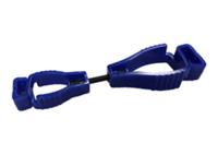 Agrafes de gardien de gant de travailleurs de la construction, agrafes bleu-foncé de gant de sécurité
