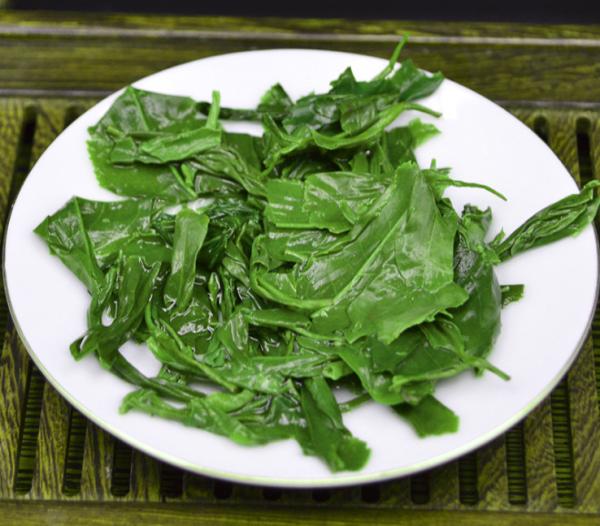 Hand-made green tea loose 500g mountain green tea bean flavor green pollution-free