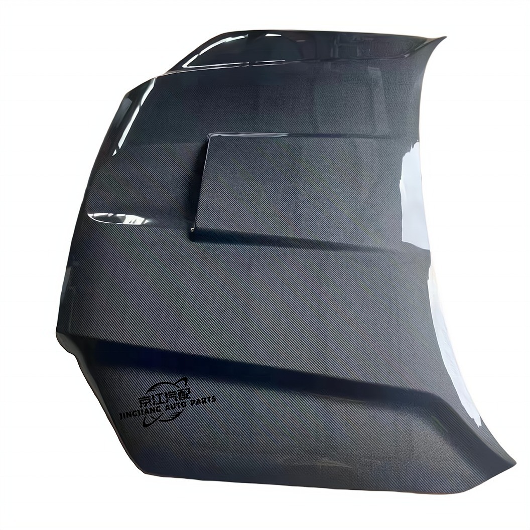 Lightweight 160*150*30 Carbon Fiber Hood for Toyota Land Cruiser LC200 Open Hole Design
